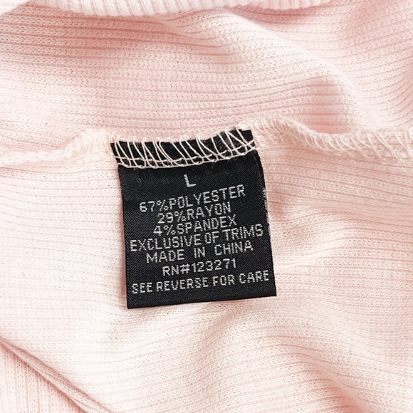 ‼️CLEARANCE SALE‼️Women’s Pink White Ribbed New York Collegiate Graphic Tank Top - Picture 9 of 11